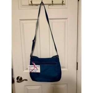 Thirty One Everything Crossbody TEAL AFFAIR Purse Handbag Bag